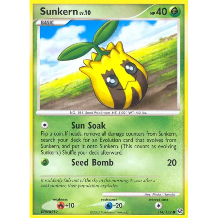 Sunkern (Reverse Holo)