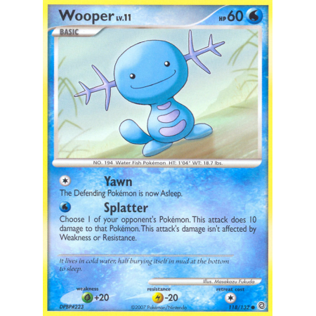 Wooper (Reverse Holo)