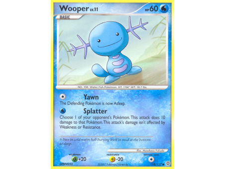 Wooper (Reverse Holo)