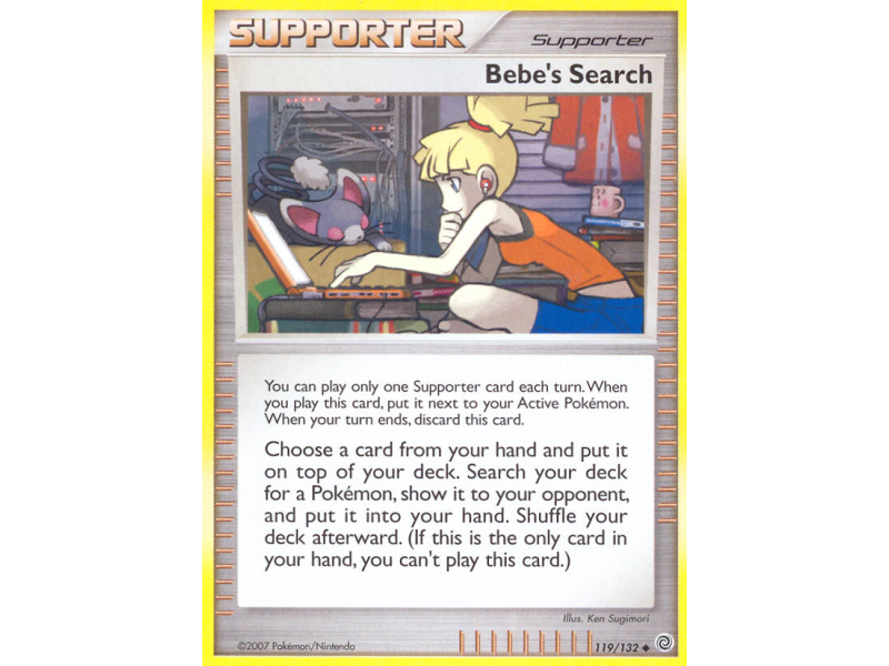 Bebe's Search (Reverse Holo)