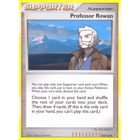 Professor Rowan (Reverse Holo)