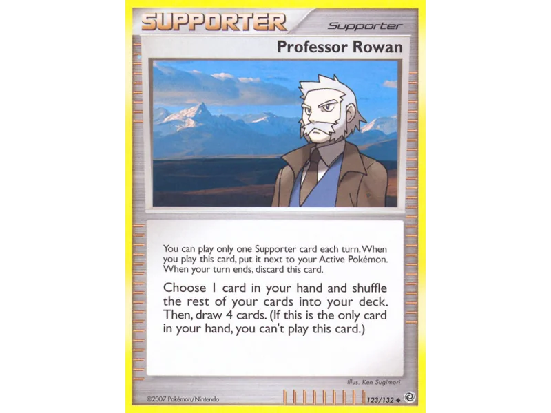 Professor Rowan (Reverse Holo)