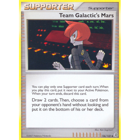 Team Galactic's Mars (Reverse Holo)