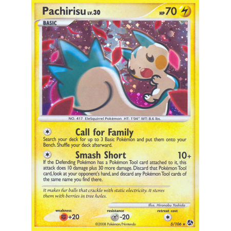 Pachirisu (Reverse Holo)