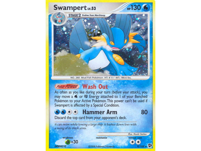 Swampert (Reverse Holo)