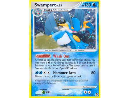 Swampert (Reverse Holo)