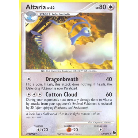 Altaria (Reverse Holo)
