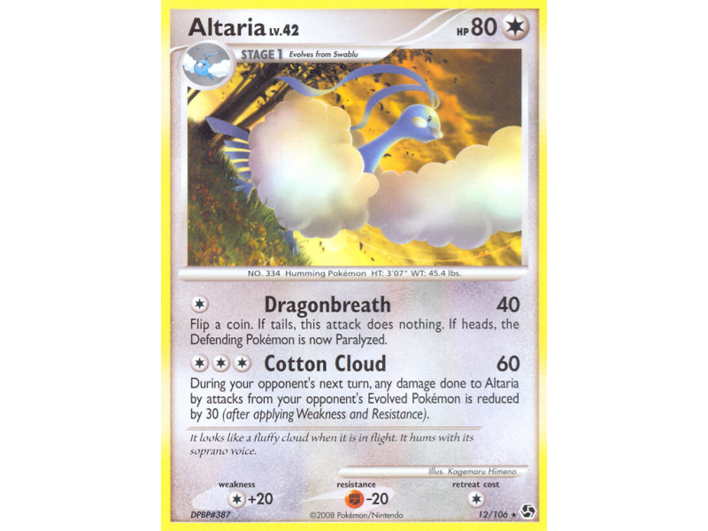 Altaria (Reverse Holo)