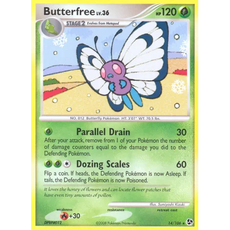 Butterfree (Reverse Holo)
