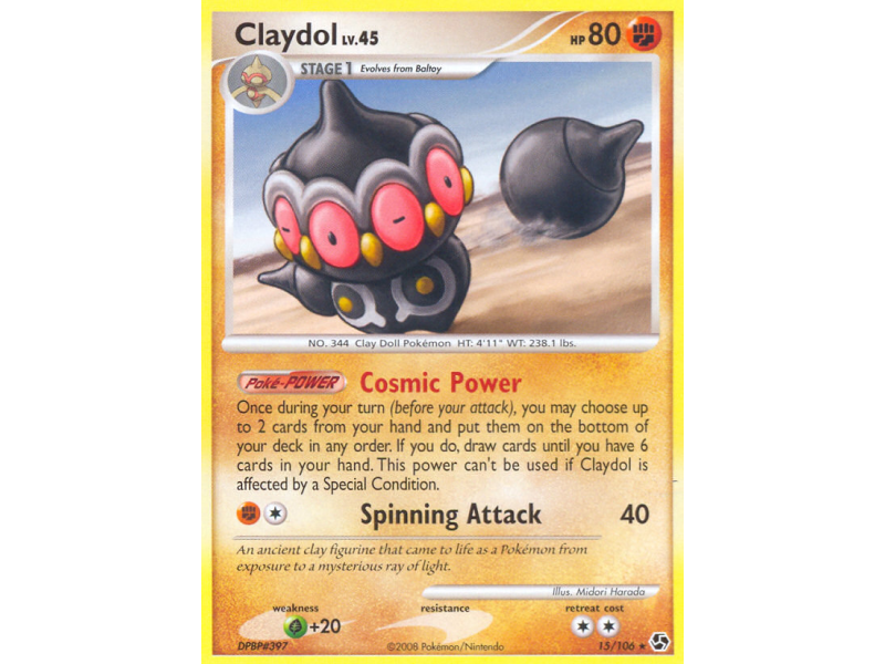 Claydol (Reverse Holo)