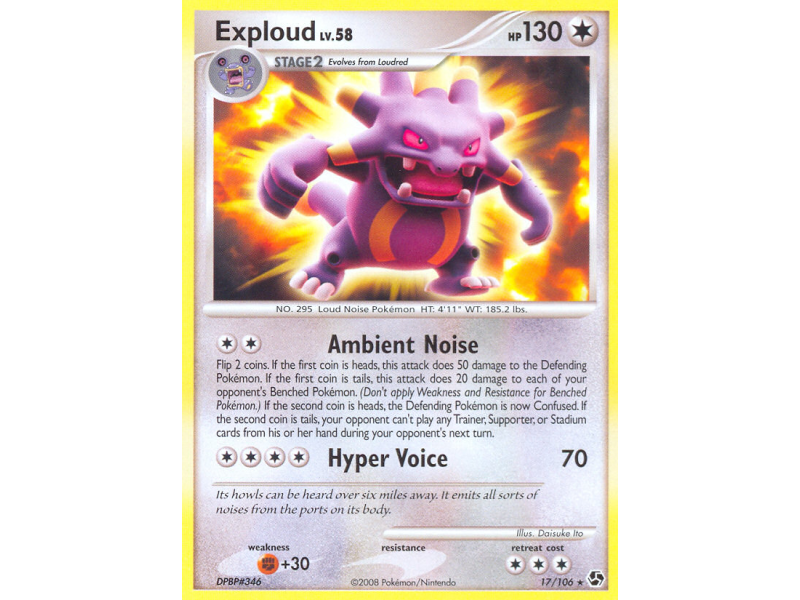 Exploud (Reverse Holo)