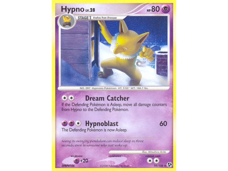 Hypno (Reverse Holo)