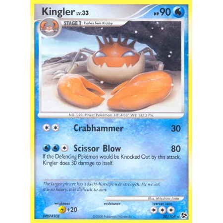 Kingler (Reverse Holo)