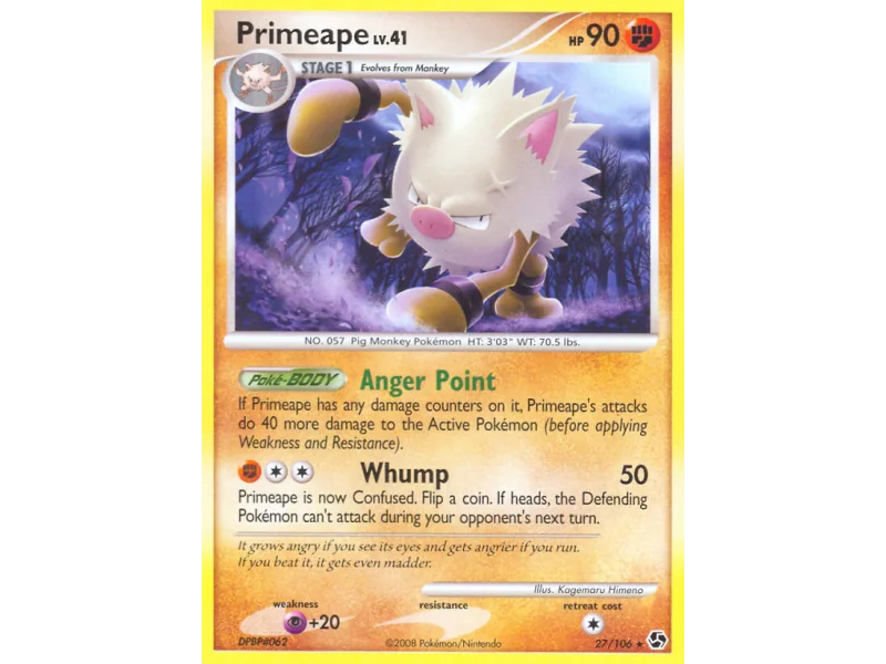 Primeape (Reverse Holo)