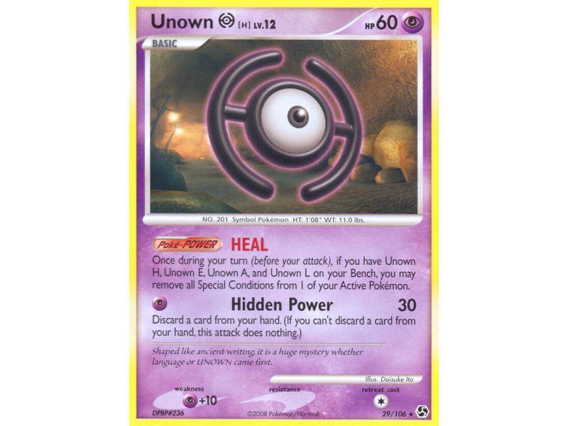 Unown [H] (Reverse Holo)