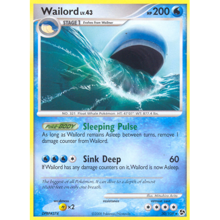 Wailord (Reverse Holo)
