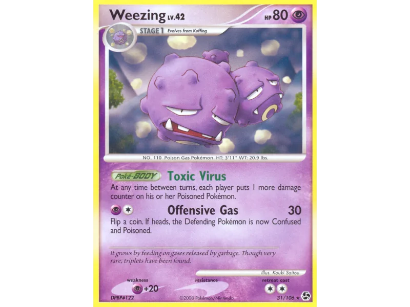 Weezing (Reverse Holo)