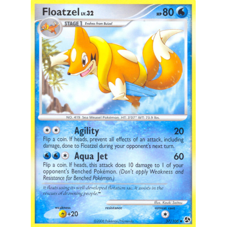 Floatzel (Reverse Holo)