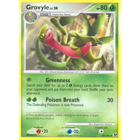 Grovyle (Reverse Holo)