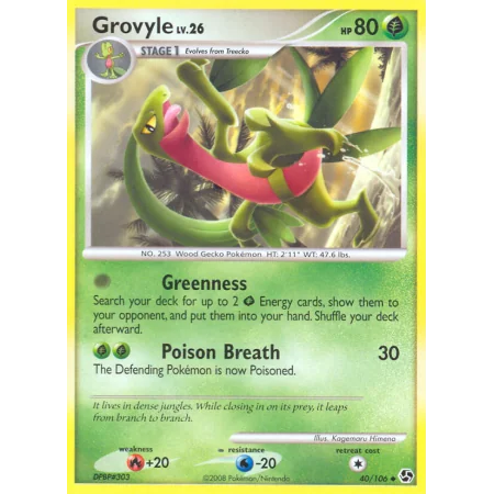 Grovyle (Reverse Holo)
