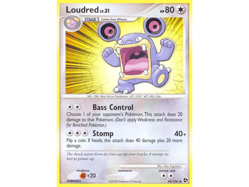 Loudred (Reverse Holo)