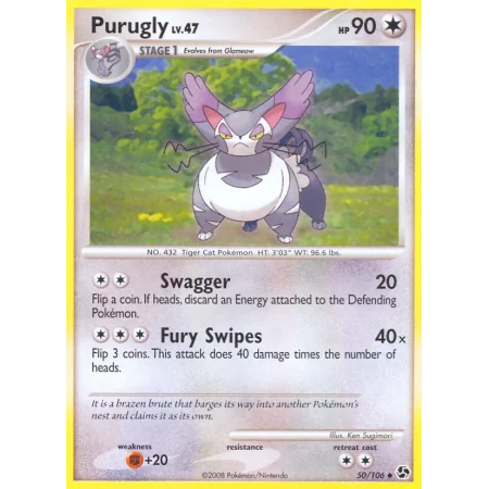 Purugly (Reverse Holo)