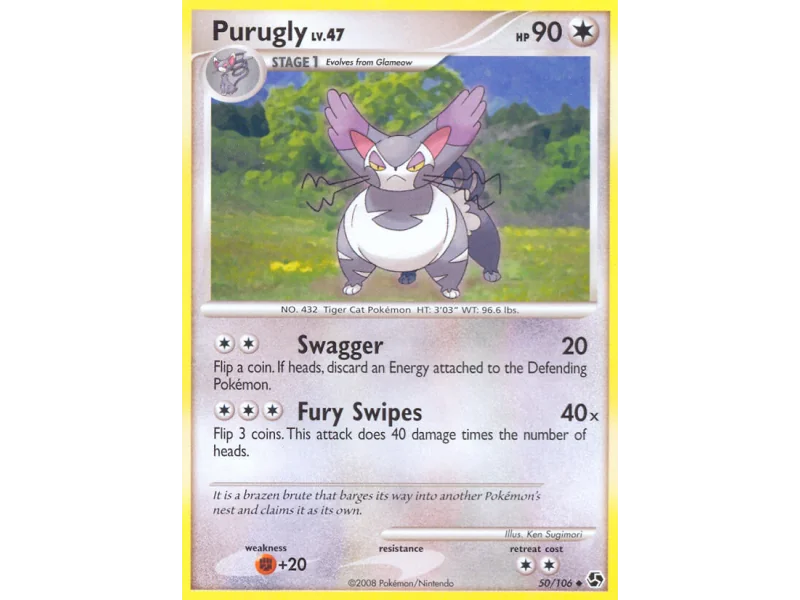 Purugly (Reverse Holo)