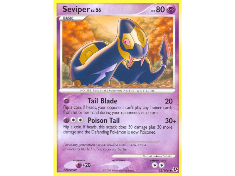 Seviper (Reverse Holo)