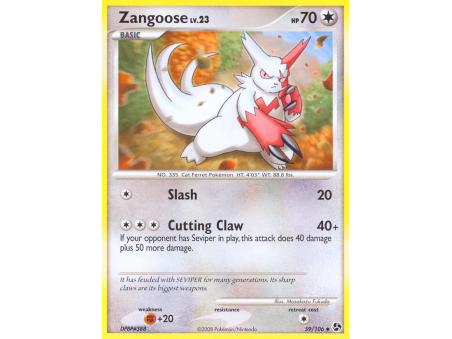 Zangoose (Reverse Holo)