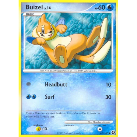 Buizel (Reverse Holo)