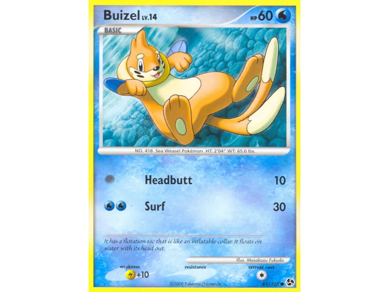 Buizel (Reverse Holo)