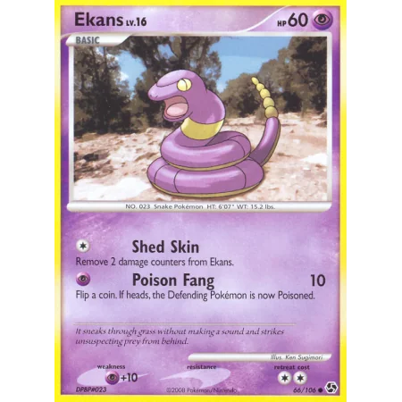 Ekans (Reverse Holo)