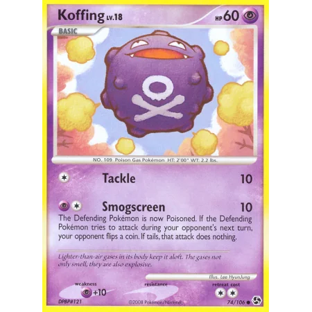 Koffing (Reverse Holo)