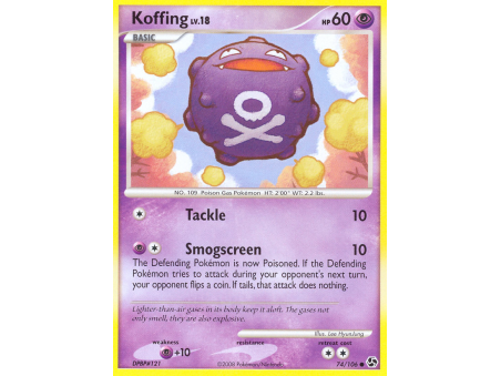 Koffing (Reverse Holo)