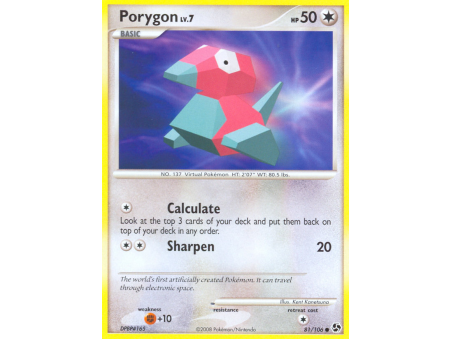 Porygon (Reverse Holo)