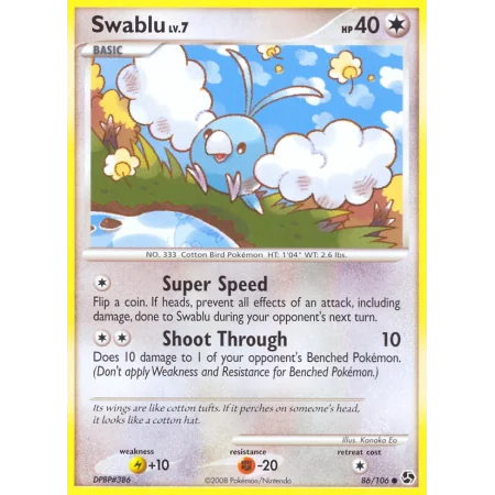 Swablu (Reverse Holo)