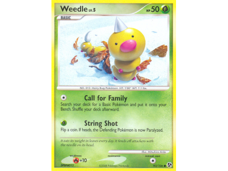 Weedle (Reverse Holo)