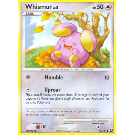 Whismur (Reverse Holo)