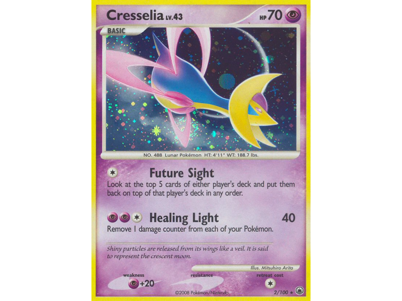 Cresselia (Reverse Holo)