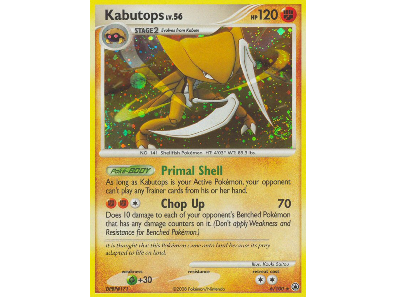 Kabutops (Reverse Holo)