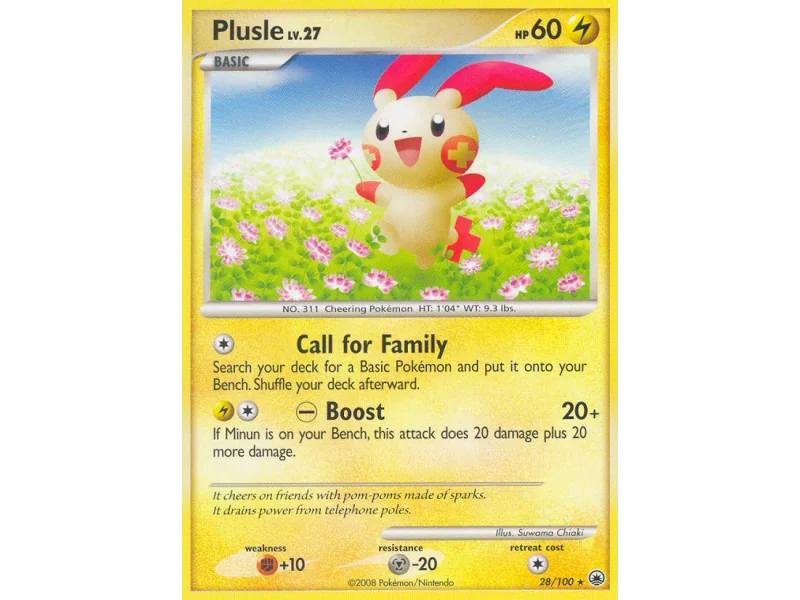 Plusle (Reverse Holo)