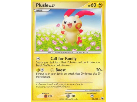 Plusle (Reverse Holo)
