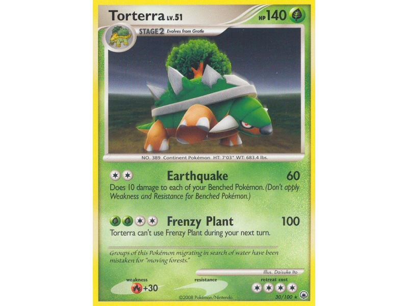 Torterra (Reverse Holo)