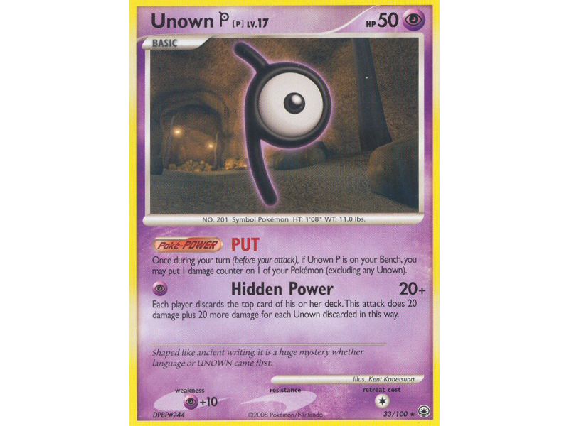 Unown [P] (Reverse Holo)