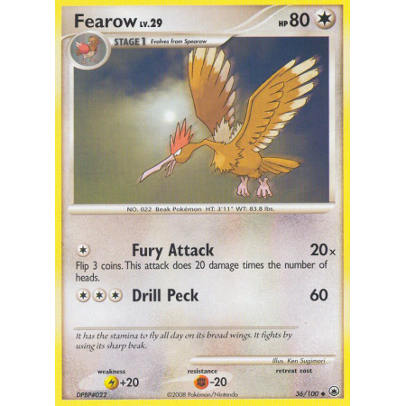 Fearow (Reverse Holo)