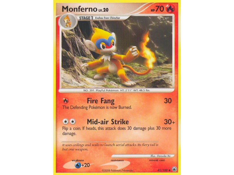 Monferno (Reverse Holo)