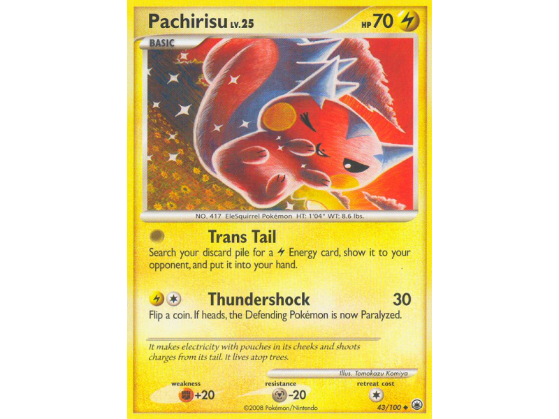 Pachirisu (Reverse Holo)