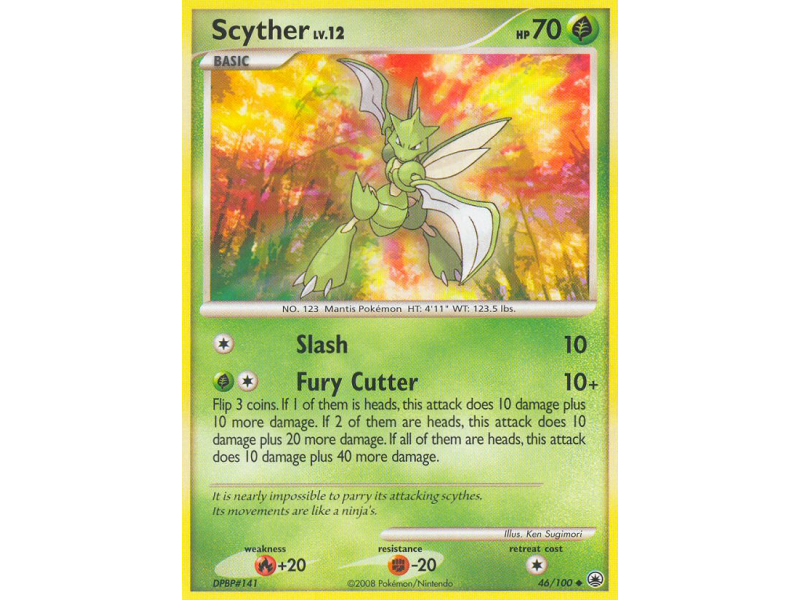 Scyther (Reverse Holo)