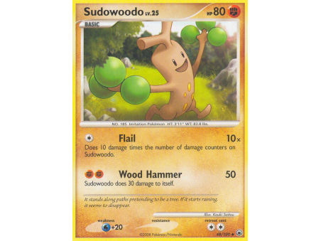 Sudowoodo (Reverse Holo)