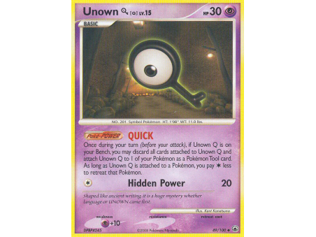 Unown [Q] (Reverse Holo)